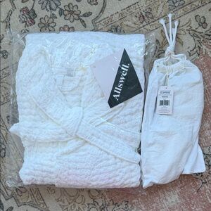 Allswell M Waffle Robe & Slippers